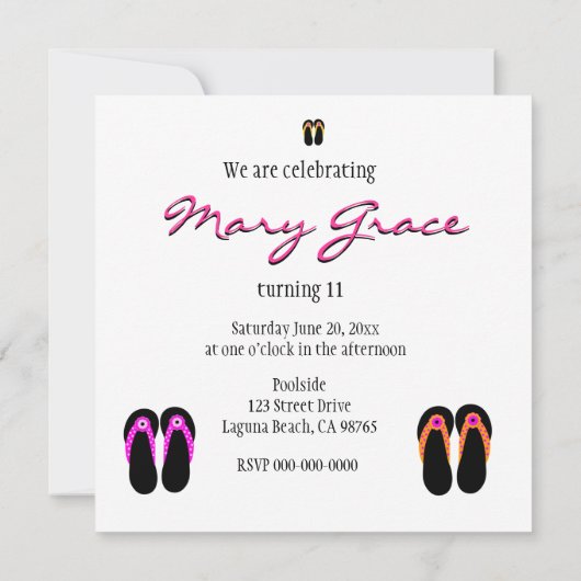 Invitation Bascules électroniques (Dos)