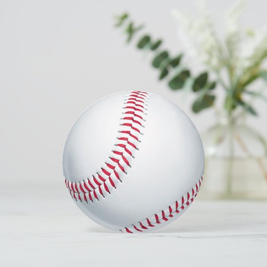 Invitation Baseball (Debout devant)