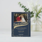 Invitation Baseball avec Photo (Debout devant)