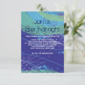 Invitation BASEBALL CRAZE Bar Bat mitzvah Party Card (Debout devant)