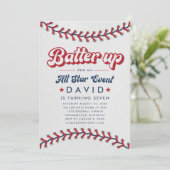 Invitation Baseball Événement All Star (Debout devant)