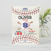 Invitation baseball, recrue de l'année (Debout devant)