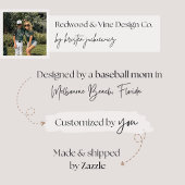 Invitation Baseball Santa Swingin' Into Christmas Party