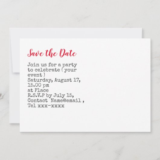 Invitation Baseball sauver la date Noël (Dos)