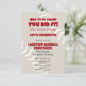 Invitation baseball softball enfants championnat saison banqu (Debout devant)