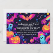 Invitation 🎃 Bash Halloween taculaire ! (Dos)