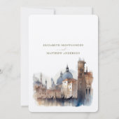 Invitation Basilique Mariage de Splendor vénitienne della Sal (Dos)