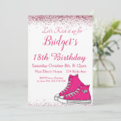 Invitation Basket Anniversaire, Parties scintillant (Debout devant)