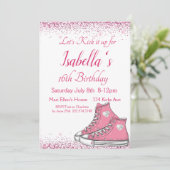 Invitation Basket Anniversaire, Parties scintillant douce 16 (Debout devant)