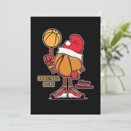 Invitation Basket-ball (Debout devant)