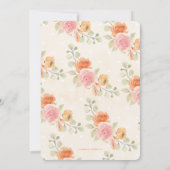 Invitation Basket-ball à thème Mariage Couples Douche (Dos)