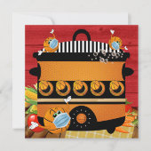 Invitation Basket-ball - Chance Pot - Rassembler l'invitation (Devant)