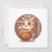 Invitation basket-ball chat (Dos)
