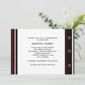 Invitation Basket-ball de Miami d'invitation de Mitzvah de (Debout devant)