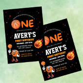 Invitation Basket pour le premier anniversaire