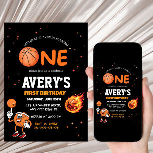 Invitation Basket pour le premier anniversaire