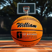 Invitation Basketball Bounce 1er anniversaire