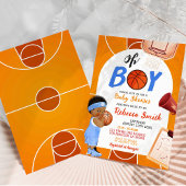 Invitation Basketball Champs Oh Baby shower Garçon Thème