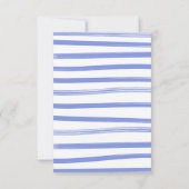 Invitation Basketball Clothesline livres pour bébé (Dos)