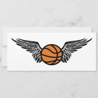 Invitation basketball volant