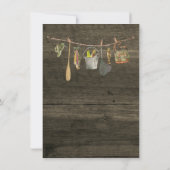 Invitation Bass Fishing Drôle chanter anniversaire (Dos)