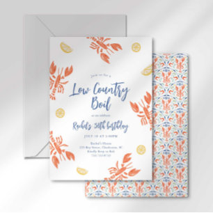 Invitation Basse-Cour Marin Bouillabaisse Homard