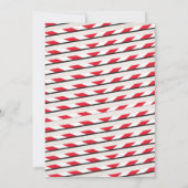 Invitation Basse-noisette Noël fête d'anniversaire (Dos)