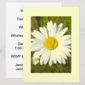 Invitation Bassin blanc (Devant / Derrière)