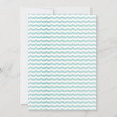 Invitation Bassin de la fête de la piscine à éclaboussures co (Dos)