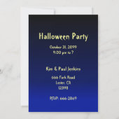 Invitation Bat Halloween (Dos)