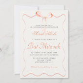 Invitation Bat Mitzvah (Devant)