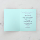 Invitation Bat mitzvah (Intérieur)