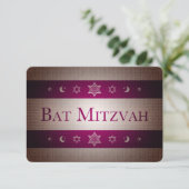 Invitation Bat mitzvah (Debout devant)