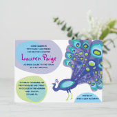 Invitation Bat mitzvah à Peacock Bar (Debout devant)