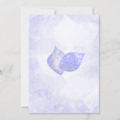 Invitation Bat Mitzvah Arbre de Vie Bleu (Dos)