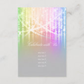 Invitation Bat mitzvah Arc-en-ciel s'allume brillamment après (Devant)