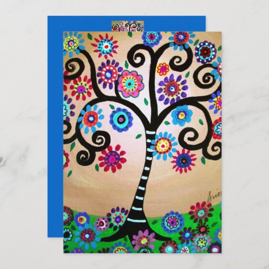 Invitation Bat mitzvah Bar (Devant / Derrière)