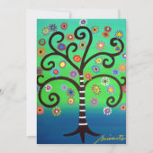 Invitation Bat mitzvah Bar (Devant)