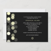 Invitation Bat mitzvah/barre d'observation (Devant)