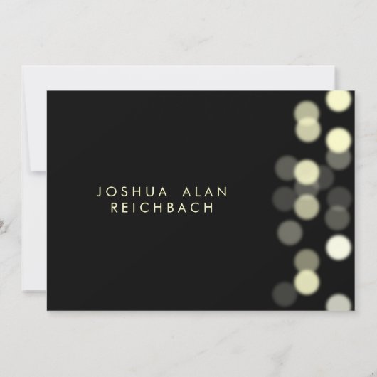 Invitation Bat mitzvah/barre d'observation (Dos)