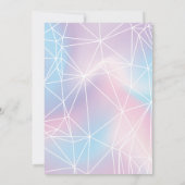 Invitation Bat Mitzvah Bijou Pastel (Dos)