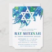Invitation Bat mitzvah Breeze (Devant)