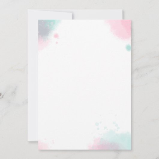 Invitation Bat mitzvah Candyland (Dos)