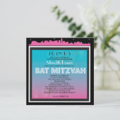 Invitation BAT MITZVAH CLASSIQUE DE VOIE LARGE Invitation-arc (Debout devant)