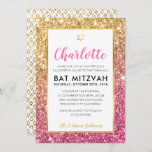 invitation BAT MITZVAH cool de luxe en or rose<br><div class="desc">par kat massard >>> kat@simplysweetPAPERIE.com <<<- - - - - - - - - - - - - - - - - - - - - - - - - - - - - - - - - - - - - - - - - - - - - -...</div>