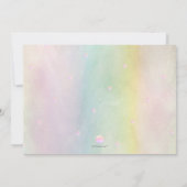 Invitation Bat mitzvah de bonbons en coton Parties scintillan (Dos)