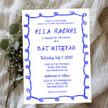 Invitation Bat mitzvah de la barre personnalisée de boucles d<br><div class="desc">Carte parfaite pour annoncer un bat mitzvah, bar mitzvah ou une autre célébration juive ! Un cadre de bracelets compliqué pour vous sur le côté avant ! ENTIÈREMENT PERSONNALISABLE ! Cliquez sur "Personnaliser" ci-dessus pour modifier le texte. Cliquez sur "modifier à l'aide de l'outil de conception" pour ajuster les polices,...</div>