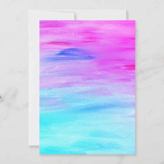 Invitation Bat mitzvah d'étoile de Parties scintillant rose c (Dos)