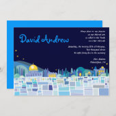 Invitation Bat mitzvah du Wall Street Bar (Devant / Derrière)