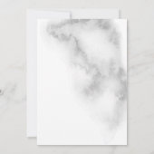 Invitation BAT MITZVAH | Elégant Roses d'aquarelle rose (Dos)